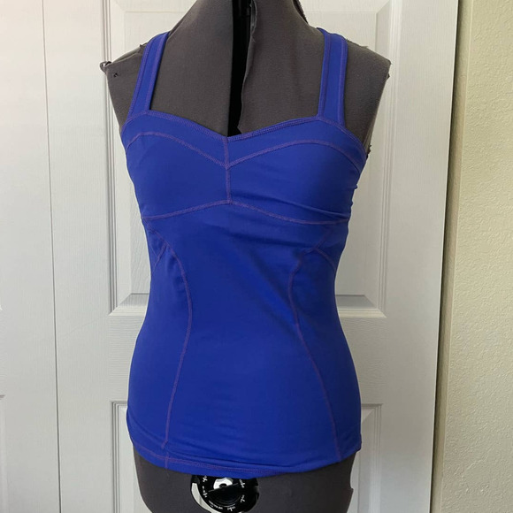 Zella Fitted Cut Out Open Racerback Tank, Size M 🗣LAST CHANCE🗣 - Picture 1 of 2